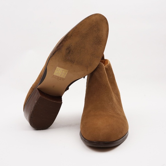 JCREW Size 8 Sawyer Suede Boots in Tan - Picture 8 of 8